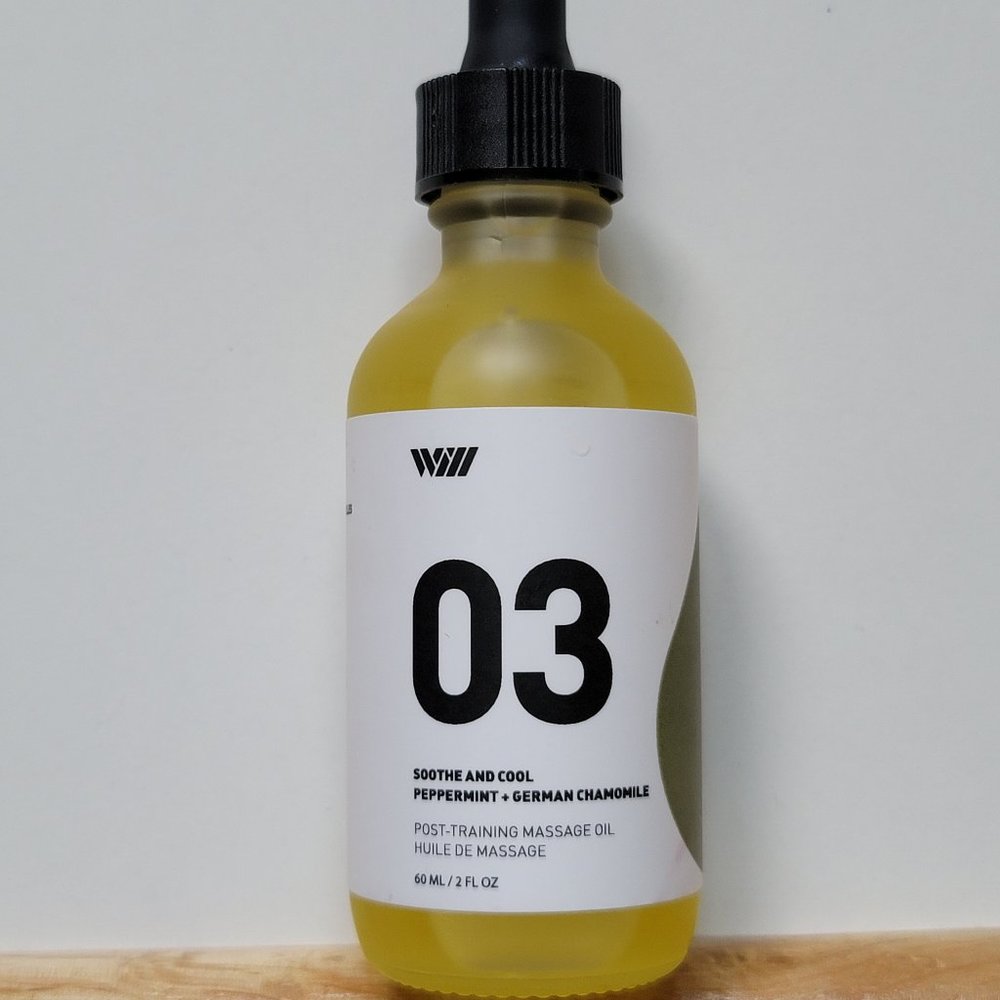 Way Of Will 03 Post Training Massage Oil